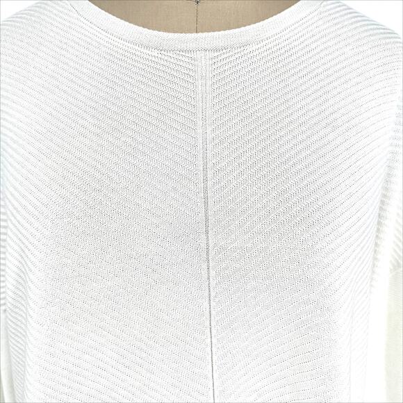 Eileen Fisher Ribbed Knit Tencel Sweater Tunic Top size Small - Picture 7 of 11